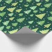 kerstboom inpakpapier (Hoek)