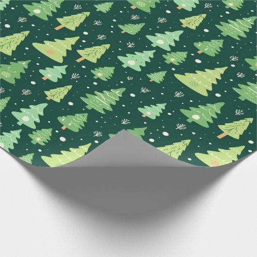 kerstboom inpakpapier (Hoek)