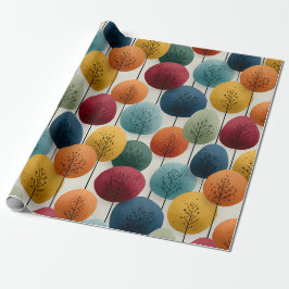 Kerstboom Inpakpapier met Lolly's