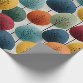 Kerstboom Inpakpapier met Lolly's (Hoek)