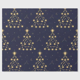 Kerstboom Inpakpapier met Sterrenbeeld