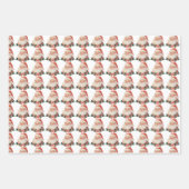 kerstboom inpakpapier vel (Voorkant 3)