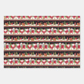 kerstboom inpakpapier vel (Voorkant 2)