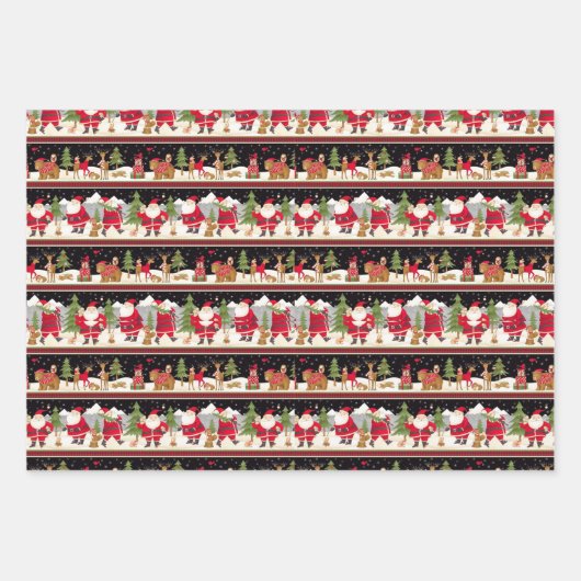 kerstboom inpakpapier vel (Voorkant 2)