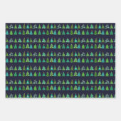 kerstboom inpakpapier vel (Voorkant)