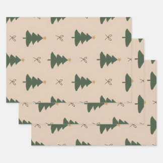 Kerstboom Inpakpapier Vel