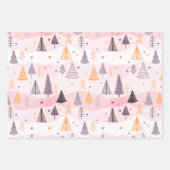 kerstboom inpakpapier vel (Voorkant 2)