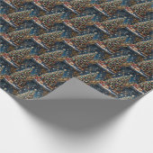 Kerstboom Inpakpapier Vintage (Hoek)