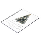 "Kerstboom Inspiratieboek  Notitieboek (Linkerzijde)