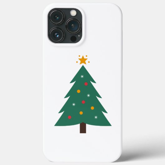 Kerstboom Iphone 13 pro max Hoesjes (Achterkant)