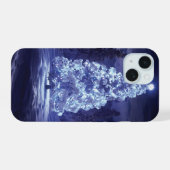 Kerstboom iPhone 15 case (Achterkant horizontaal)