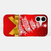 Kerstboom iPhone 16 hoesje (Achterkant horizontaal)
