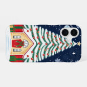 Kerstboom iPhone 16 Hoesje (Achterkant horizontaal)