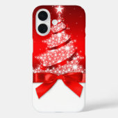 Kerstboom iPhone Case Hoesje (Achterkant)