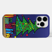 Kerstboom iPhone Hoesje (Achterkant horizontaal)