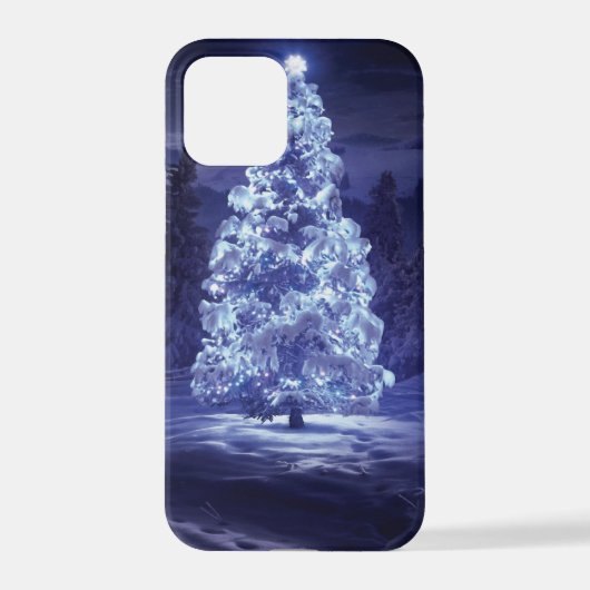 kerstboom iPhone hoesje (Achterkant)