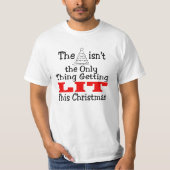 Kerstboom Is Niet Het Enige Dat Licht T-shirt (Voorkant)