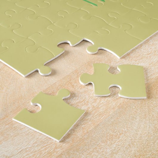 kerstboom Jigzaag Puzzle Legpuzzel (Zijkant)