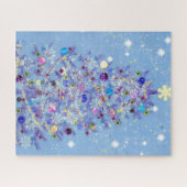 kerstboom Jigzaag Puzzle Legpuzzel (Horizontaal)