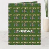 kerstboom kaart (Voorkant)