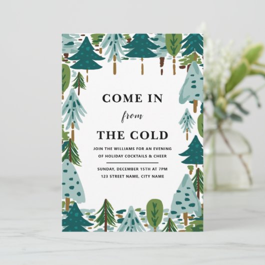 Kerstboom Kaart (Staand voorkant)