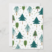 Kerstboom Kaart (Achterkant)
