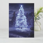 kerstboom kaart (Staand voorkant)