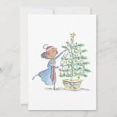 kerstboom kaart (Voorkant)