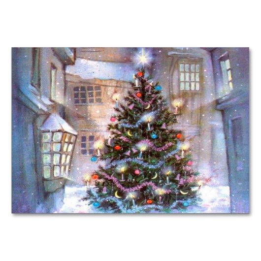 kerstboom  kaart (Voorkant)