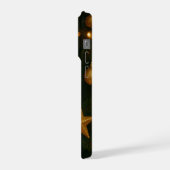 Kerstboom Kat iPhone 15 Pro Hoesje (Linkerkant)