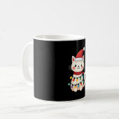 Kerstboom Kat Kerstmis (4) Koffiemok (Voorkant links)