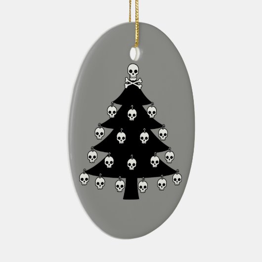 Kerstboom Keramisch Ornament (Rechts)