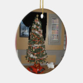 kerstboom keramisch ornament (Rechts)