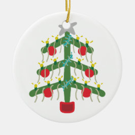 Kerstboom Keramisch Ornament