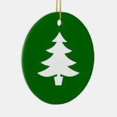 Kerstboom Keramisch Ornament (Rechts)