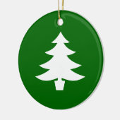 Kerstboom Keramisch Ornament (Links)