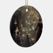 kerstboom keramisch ornament (Rechts)