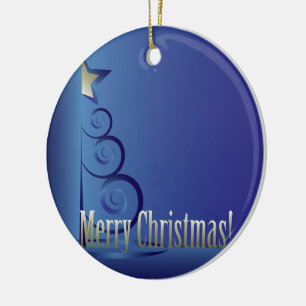kerstboom keramisch ornament