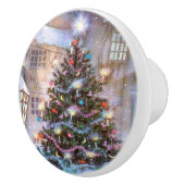 kerstboom  keramische knop (Rechts)