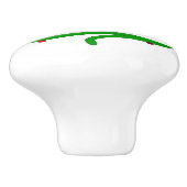 kerstboom keramische knop (Zijkant)