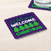 Kerstboom Kerst Decoratie Ontwerp-85600 Kartonnen Onderzetters (Gebogen)