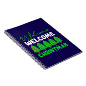 Kerstboom Kerst Decoratie Ontwerp-85600 Notitieboek (Rechterzijde)