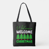 Kerstboom Kerst Decoratie Ontwerp-85600 Tote Bag (Achterkant)