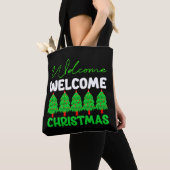 Kerstboom Kerst Decoratie Ontwerp-85600 Tote Bag (Dichtbij)