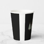 Kerstboom Kerstcadeau Winter Papieren Bekers (Rechts)