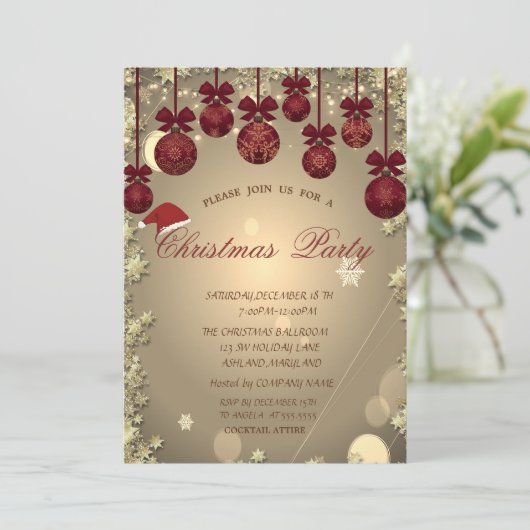 Kerstboom, kerstfeestfeest kaart (Staand voorkant)