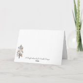 Kerstboom Kerstgroetkaart Feestdagen Kaart (Achterkant)