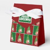 kerstboom | Kerstman | aanpasbaar Bedankdoosjes (Voorkant Zijde)