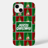 kerstboom | Kerstman | aanpasbaar Case-Mate iPhone Case (Achterkant)