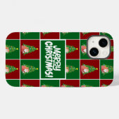kerstboom | Kerstman | aanpasbaar Case-Mate iPhone Case (Achterkant (horizontaal))